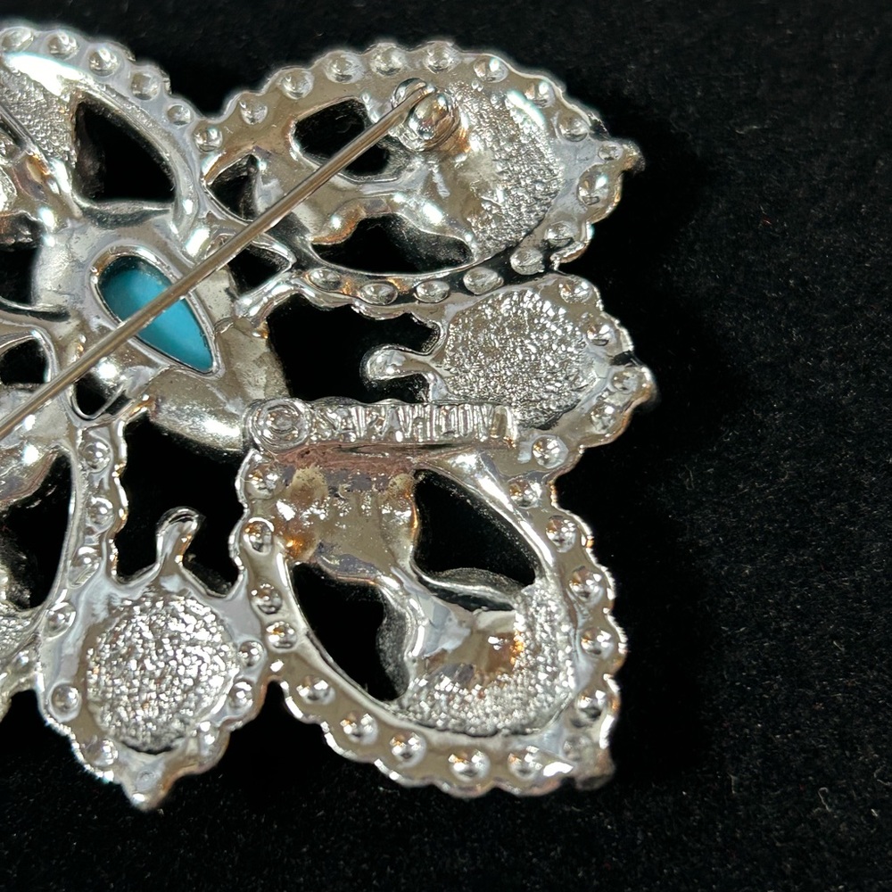 Vintage, western jewelry, Sarah Coventry imperial Catherine pendant - Picture 2 of 6